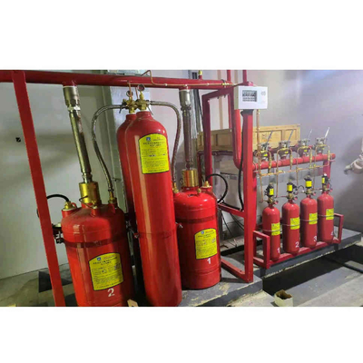 FM200 Sistema de extinção de incêndio a gás misturado Agente de pureza 99,99% Inodoro