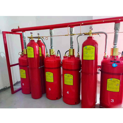 FM200 Sistema de extinção de incêndio a gás misturado Agente de pureza 99,99% Inodoro